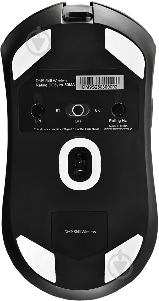 Мышь Dream Machines USB OPTICAL WRL black (DM9 SKILL WIRELESS) - фото 5 Мышь Dream Machines USB OPTICAL WRL black (DM9 SKILL WIRELESS) - фото 5
