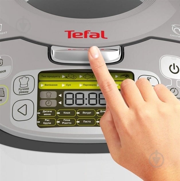 Мультиварка Tefal Fuzzy Logic RK812B32 - фото 4 Мультиварка Tefal Fuzzy Logic RK812B32 - фото 4