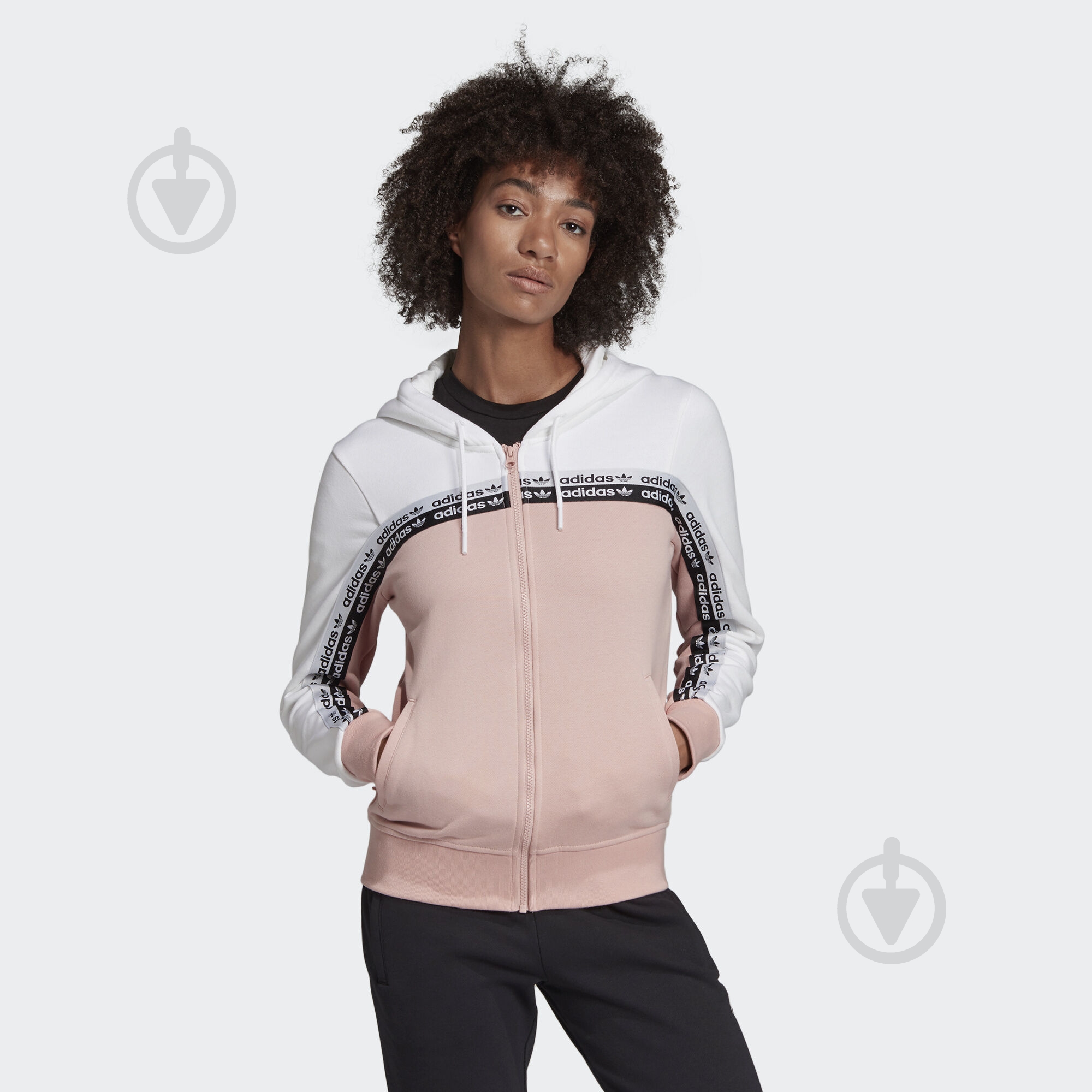 Джемпер Adidas TT Hooded EC0743 р. 32 белый - фото 3