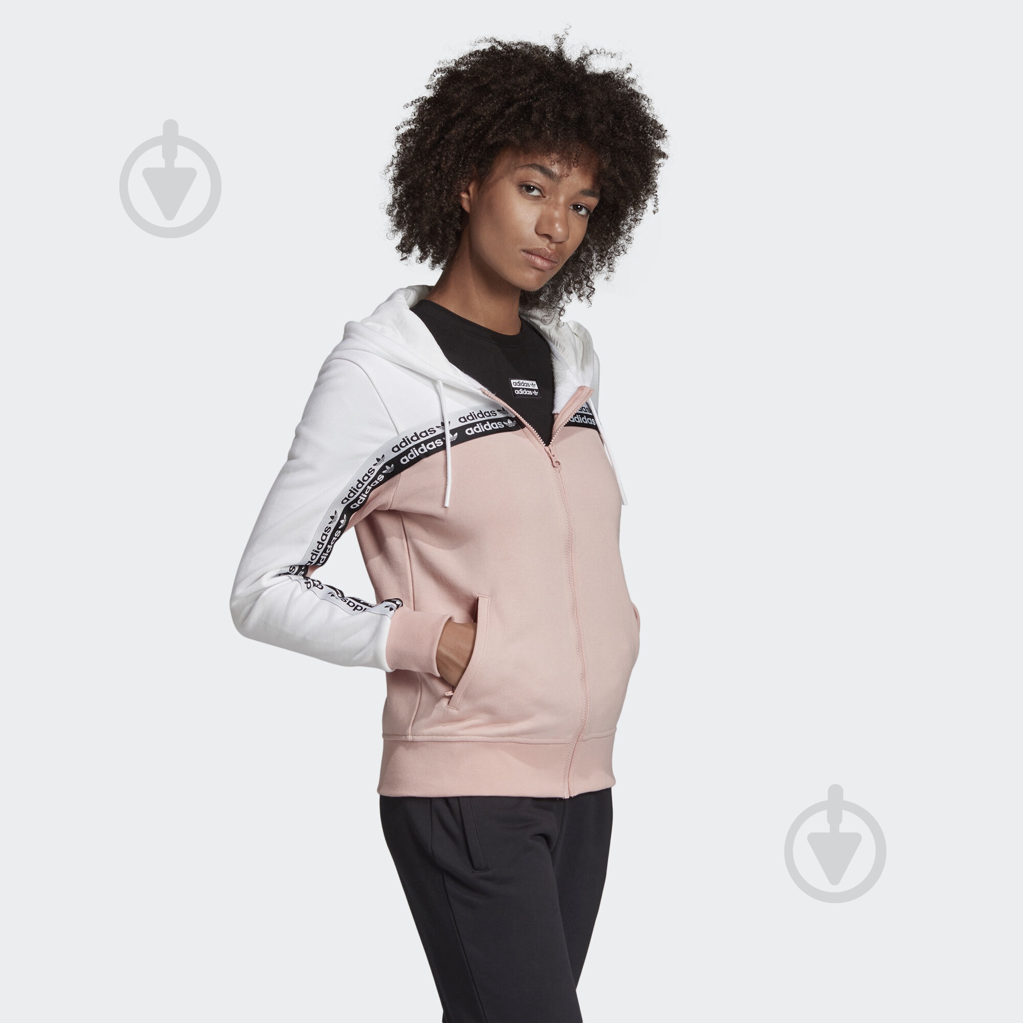 Джемпер Adidas TT Hooded EC0743 р. 40 белый - фото 4