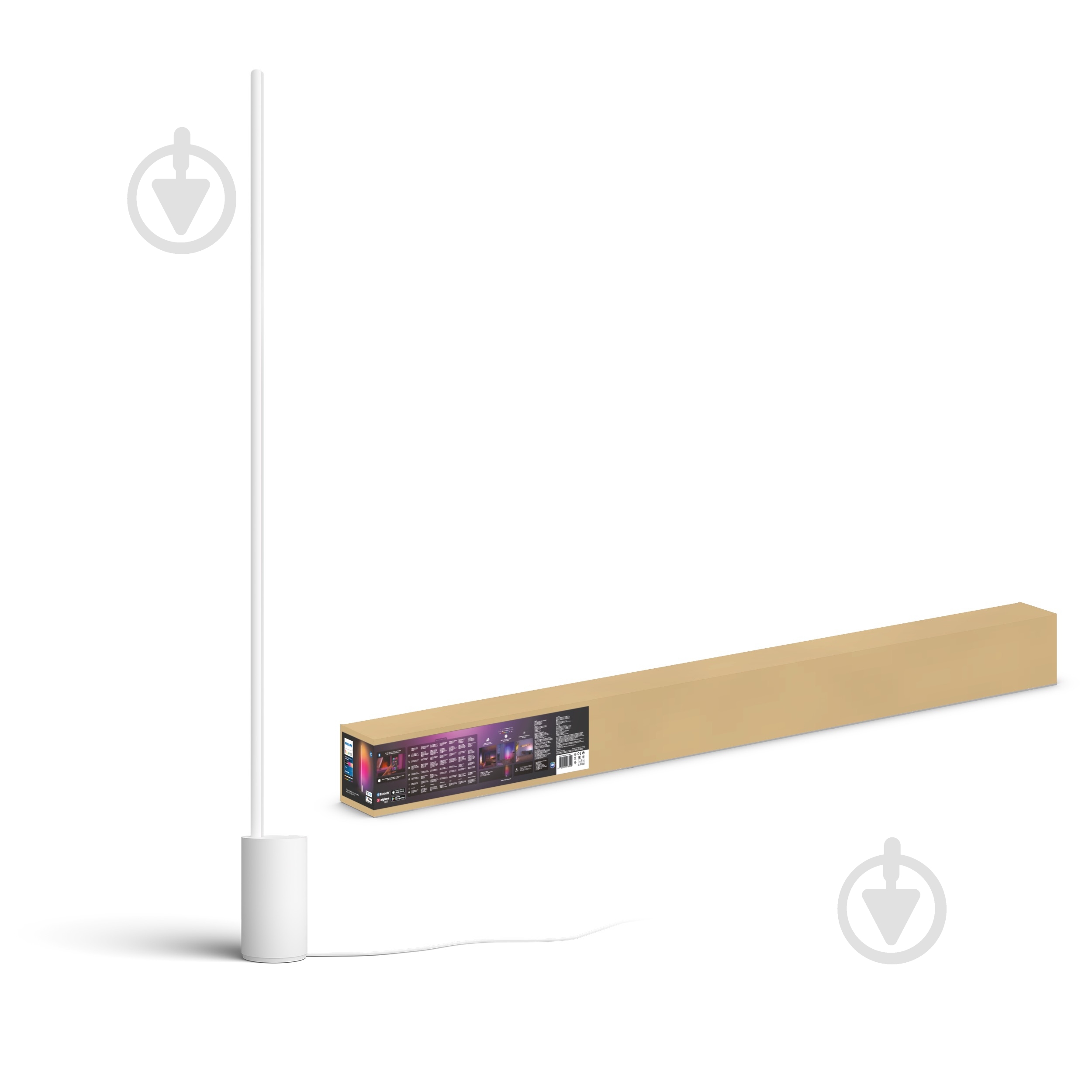 Торшер Philips Hue Signe Gradient Bluetooth DIM 29 Вт белый 915005987101 - фото 2 Торшер Philips Hue Signe Gradient Bluetooth DIM 29 Вт белый 915005987101 - фото 2