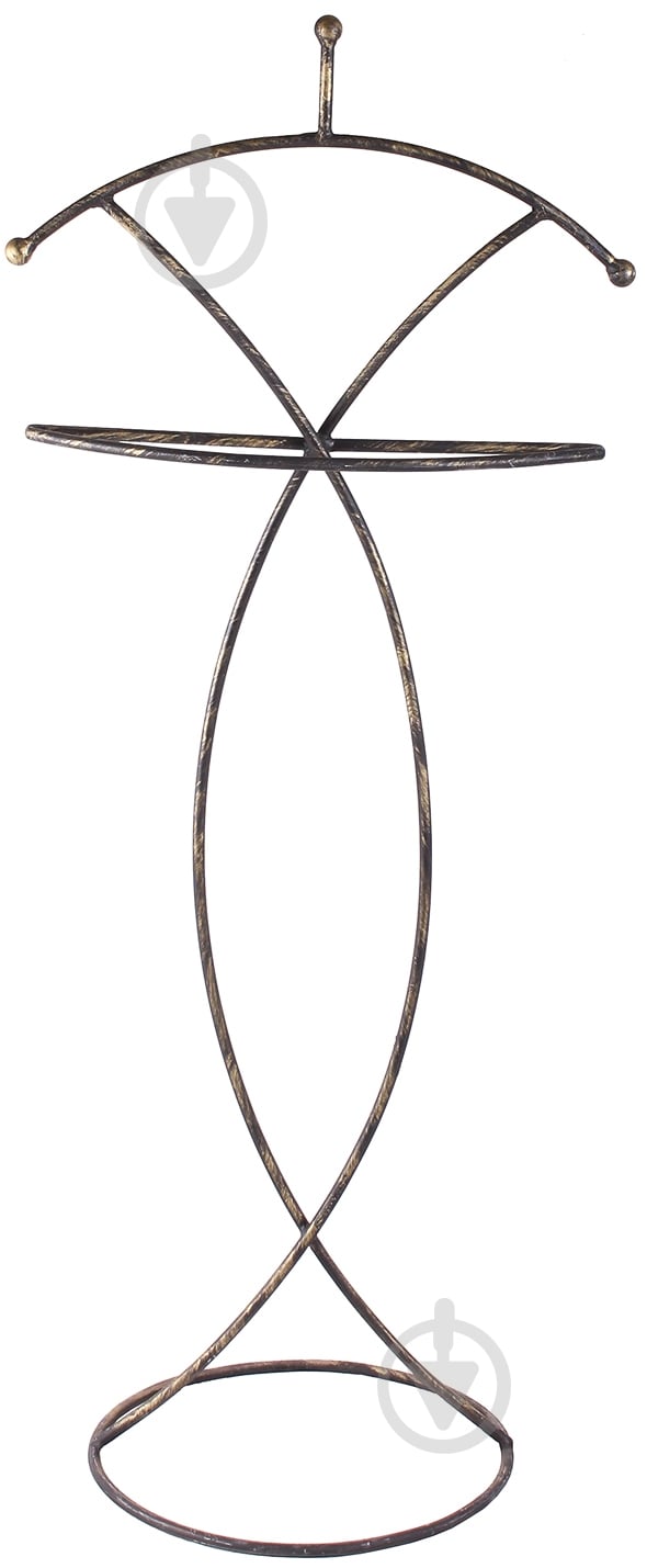 Вішалка-стійка для одягу Метал Арт 80358178 Луїза чорний - фото 2