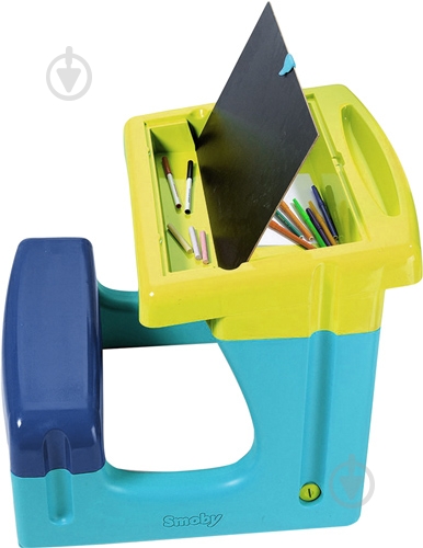 Парта-доска Smoby Школьник голубой 420101 - фото 2