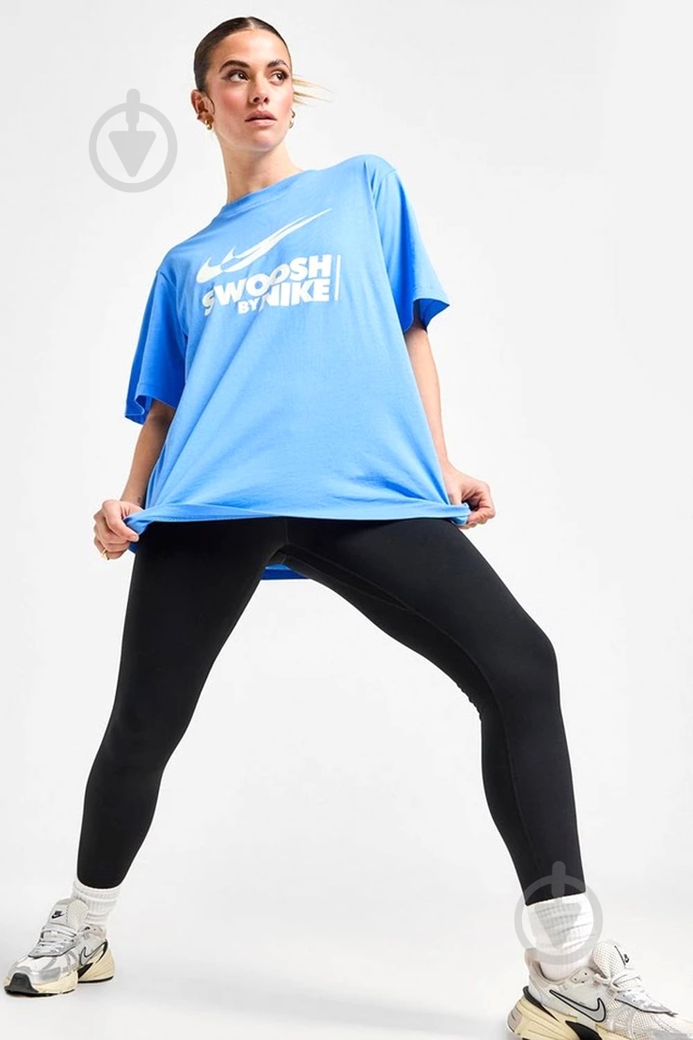 ᐉ Футболка Nike W NSW TEE BF GLS FZ4634-412 р.S голубой • Купить