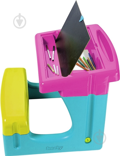 Парта-доска Smoby Школьник розовый 420102 - фото 3 Парта-доска Smoby Школьник розовый 420102 - фото 3