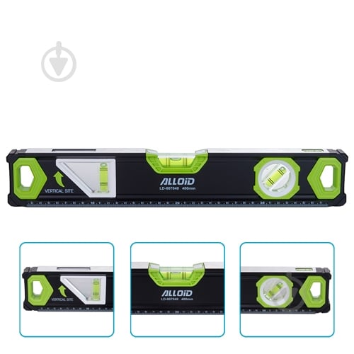 Уровень 40 см Alloid LD-007040 - фото 1 Уровень 40 см Alloid LD-007040 - фото 1