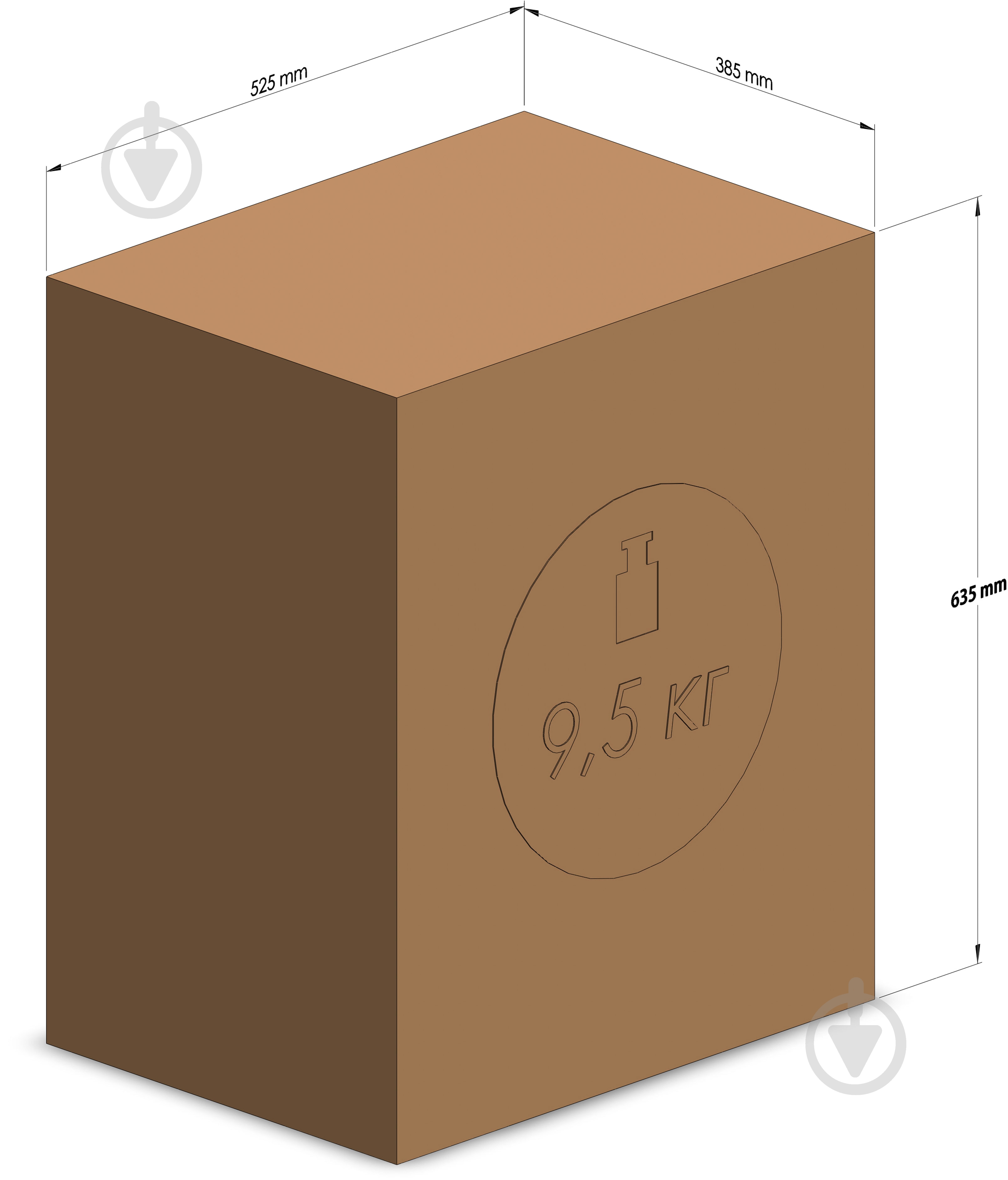 Вытяжка Eleyus Kent 700 60 BR - фото 13