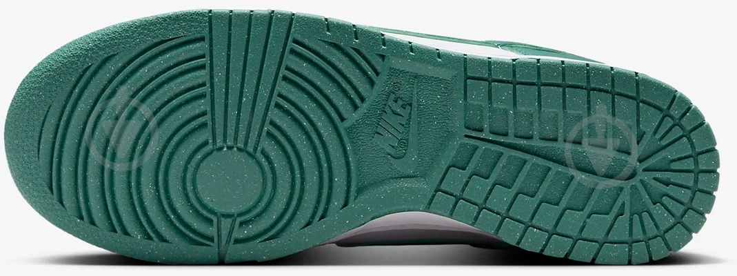 Кроссовки женские демисезонные Nike Dunk Low DD1873-107 р.38 бело-зеленые - фото 8