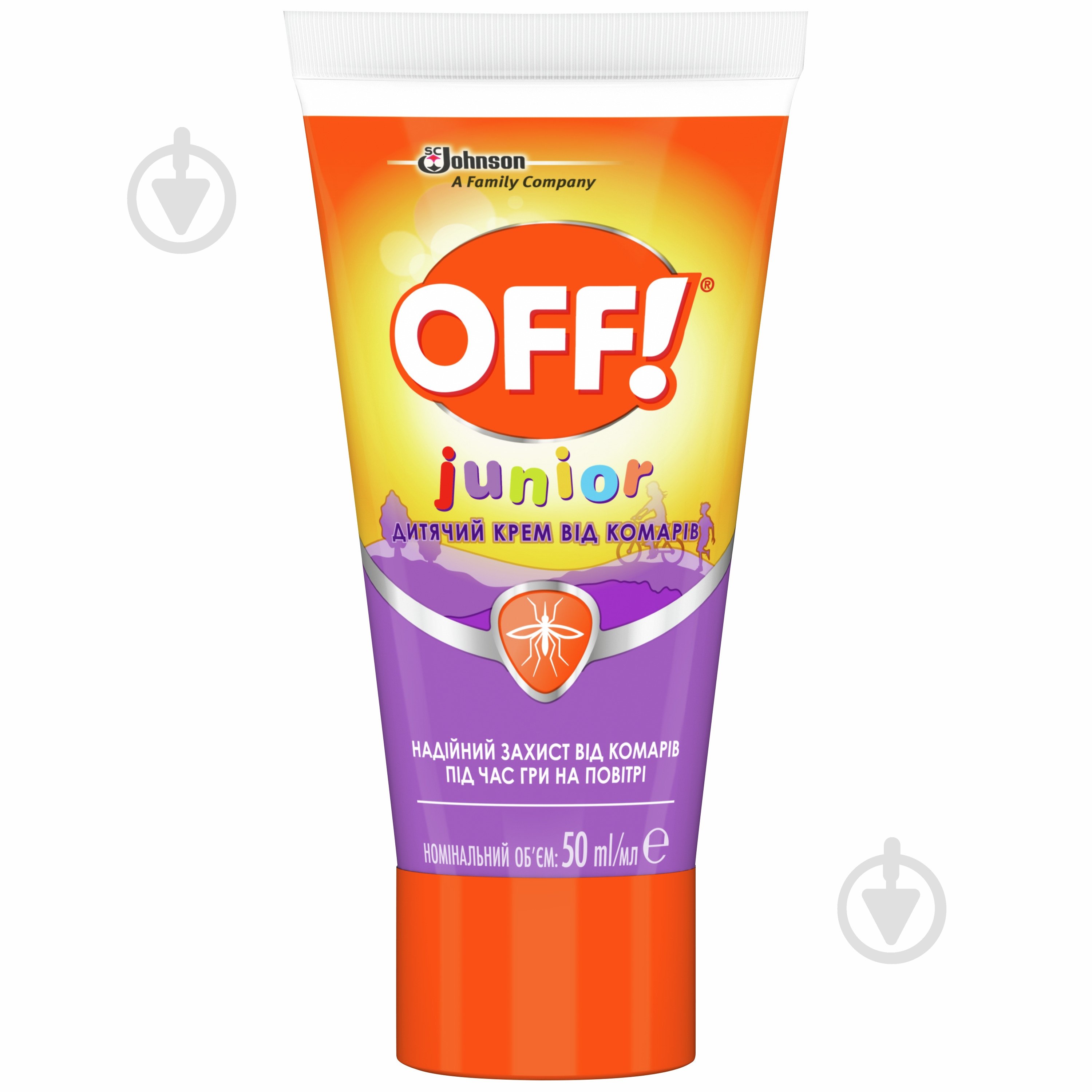Крем OFF! Junior дитячий проти комарів 50 мл - фото 1