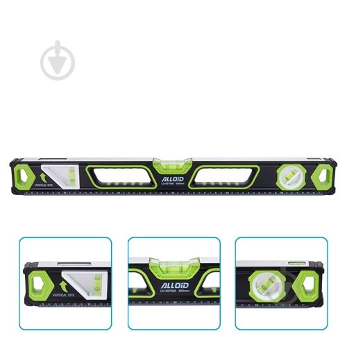 Уровень 60 см Alloid LD-007060 - фото 1 Уровень 60 см Alloid LD-007060 - фото 1