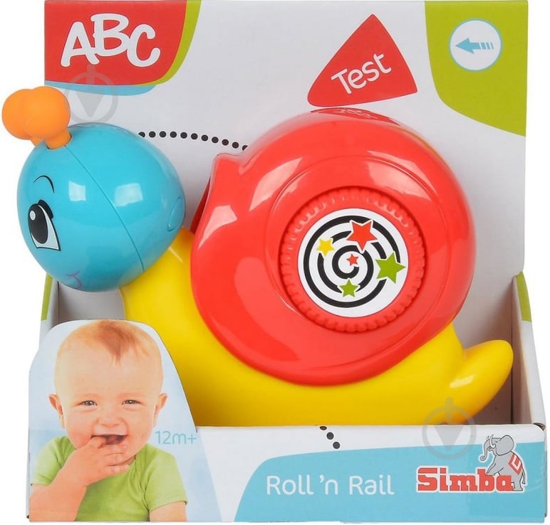 Игрушка-каталка Simba Улитка 4010030 - фото 3