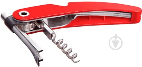 Штопор Vacu Vin Single Pull Corkscrew красный 68851606 - фото 1 Штопор Vacu Vin Single Pull Corkscrew красный 68851606 - фото 1