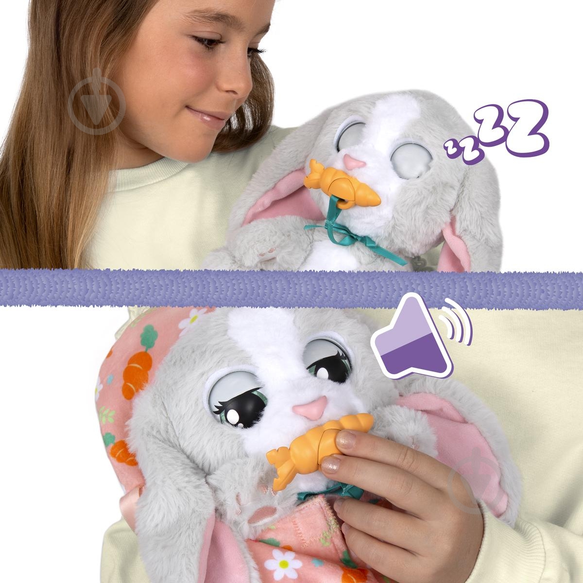 Игрушка интерактивная Baby Paws Зайчонок 927124IM - фото 9