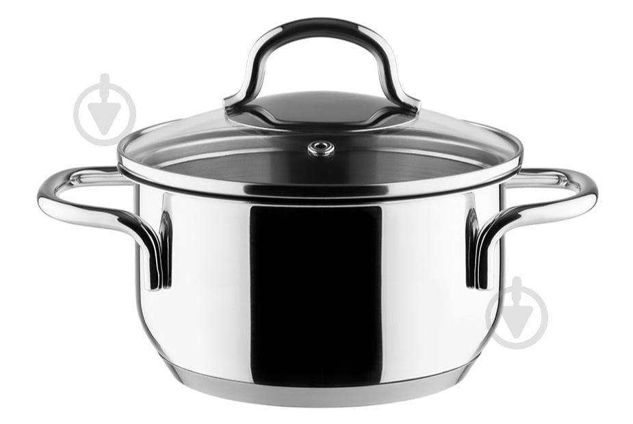Кастрюля с крышкой Vinzer 1.1 л Techno Series 89078 - фото 1