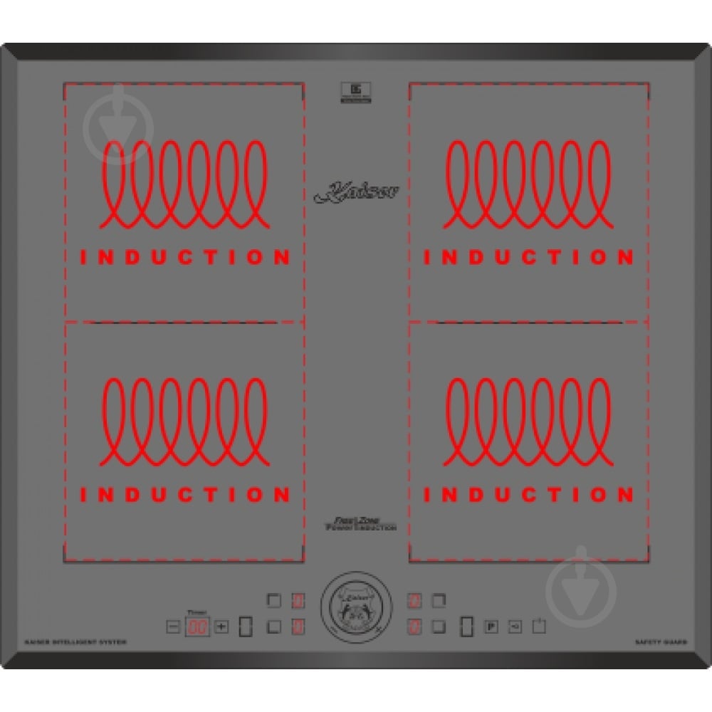 Варочная поверхность индукционная Kaiser KCT 6745 FI AD - фото 3 Варочная поверхность индукционная Kaiser KCT 6745 FI AD - фото 3