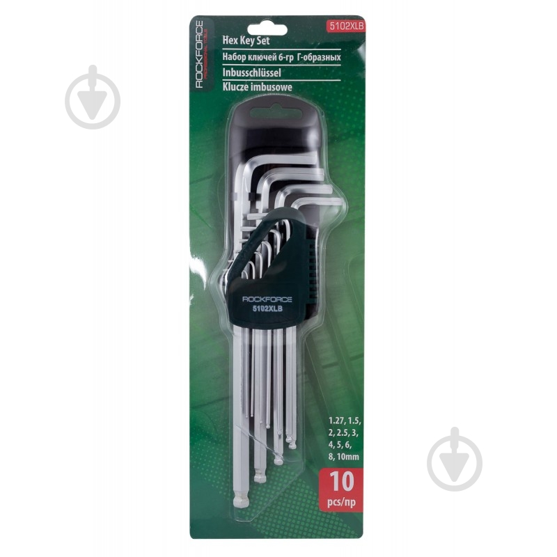 Набор ключей Rock FORCE RF-5102XLB - фото 1