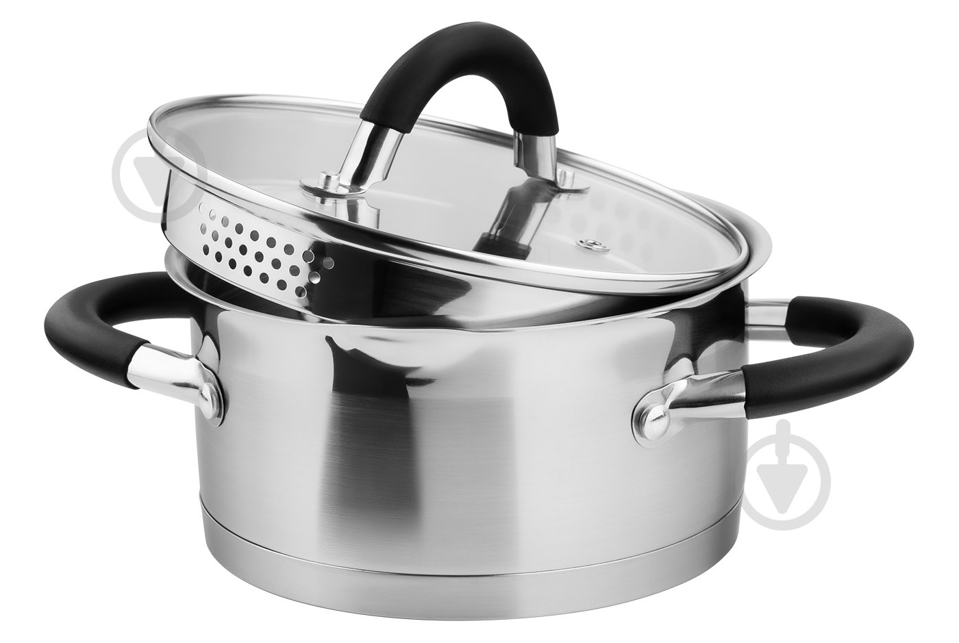 Каструля з кришкою Vinzer 1.5 л Progresso Series 89052 - фото 1