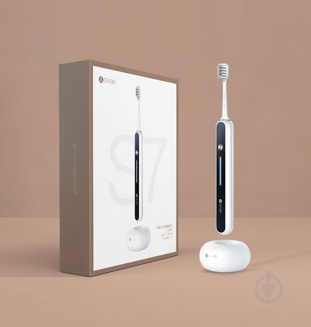 Зубная щетка Dr.Bei Sonic Electric Toothbrush C1 Pink - фото 3