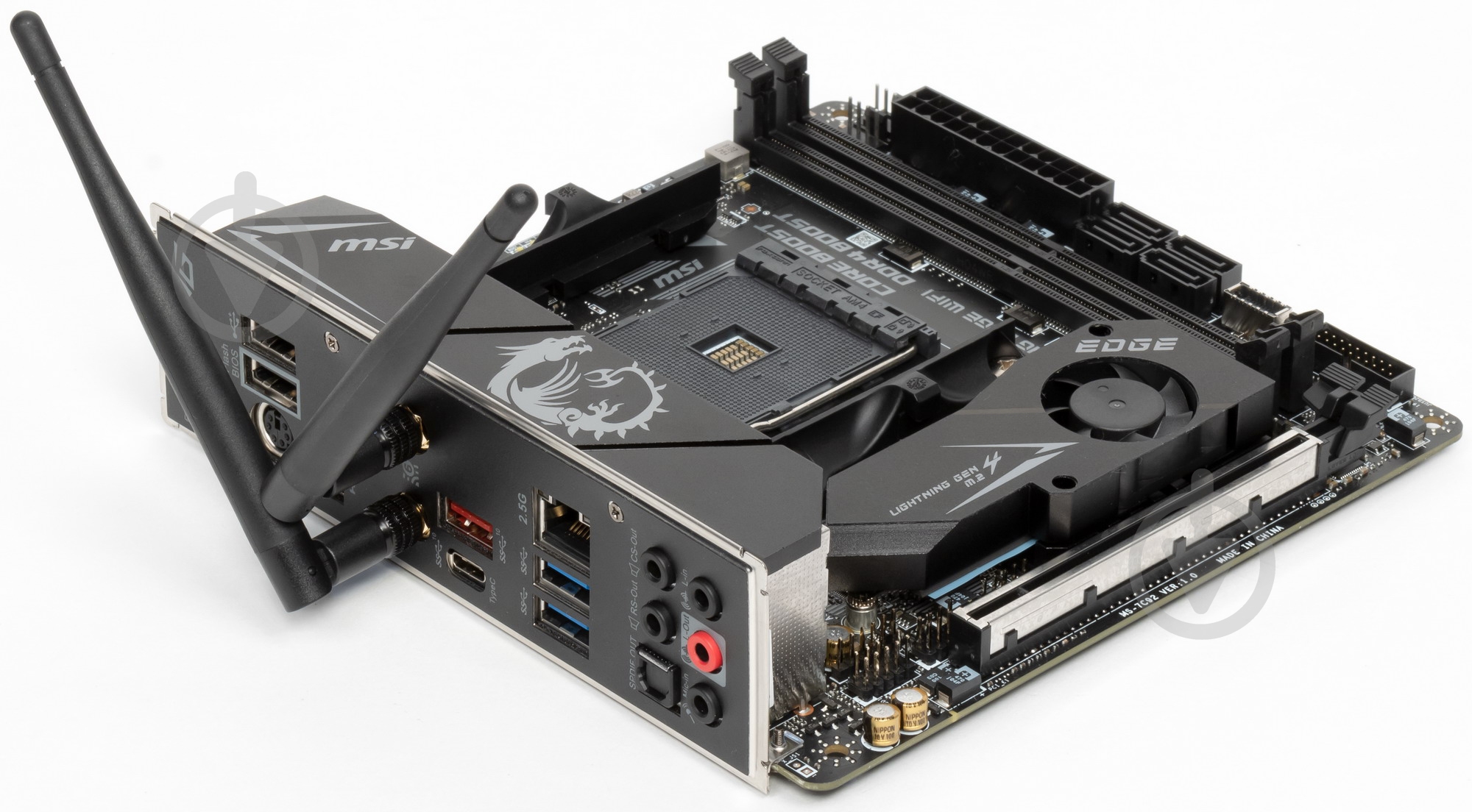 ᐉ Материнська плата MSI MPG B550I Gaming Edge WiFi (Socket AM4