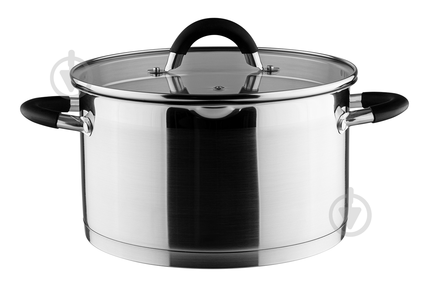 Каструля з кришкою Vinzer 5.9 л Progresso Series 89055 - фото 2