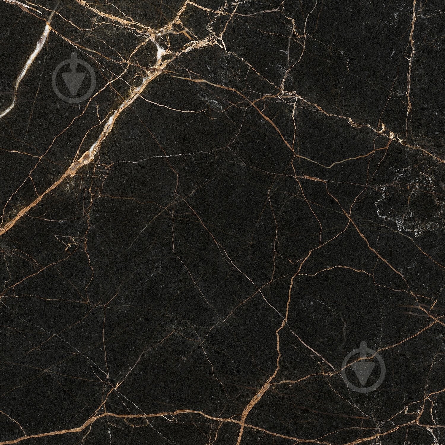 Плитка Golden Tile Marmo Perlanera black MPС52 60x60 см - фото 1