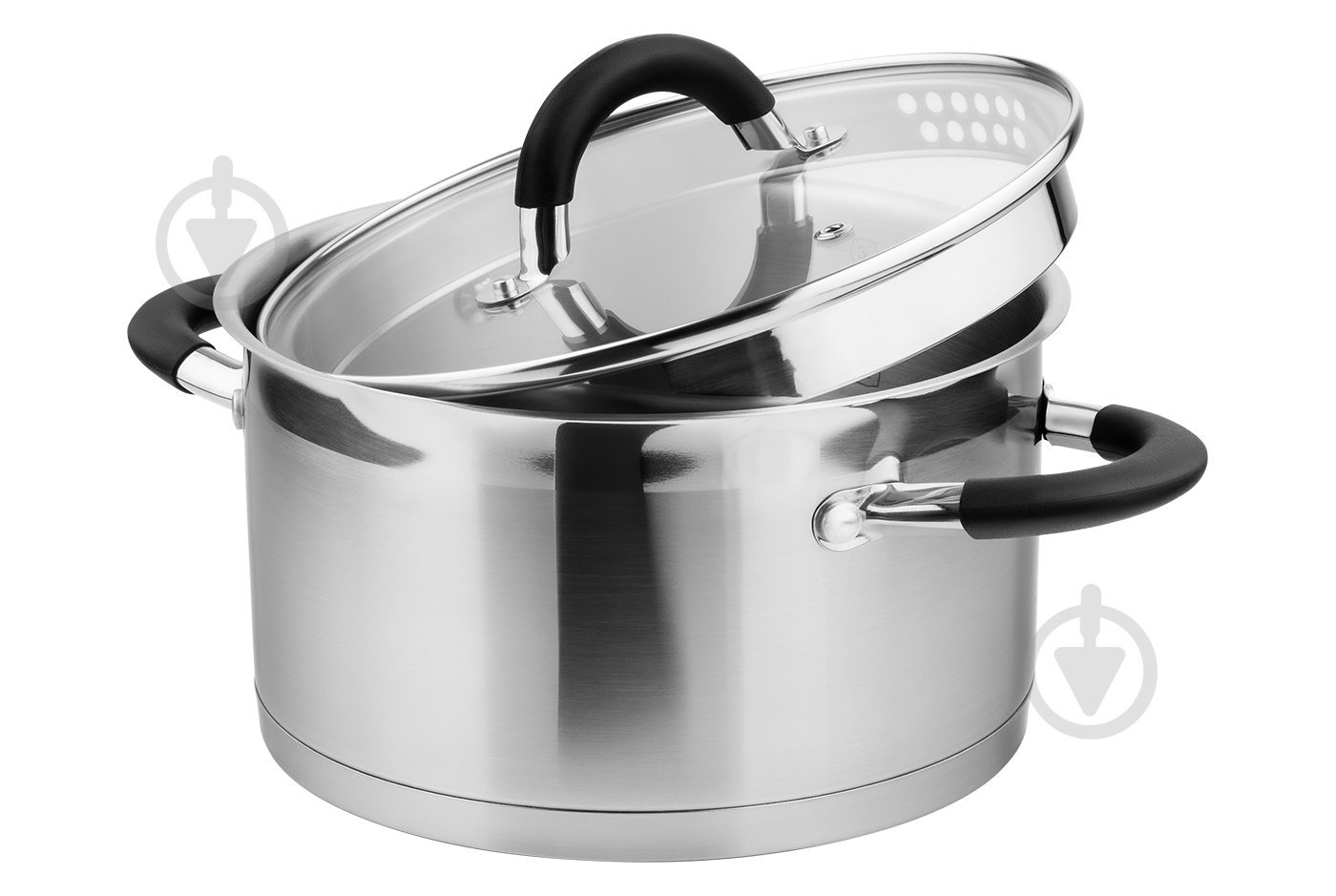 Каструля з кришкою Vinzer 2.4 л Progresso Series 89053 - фото 1