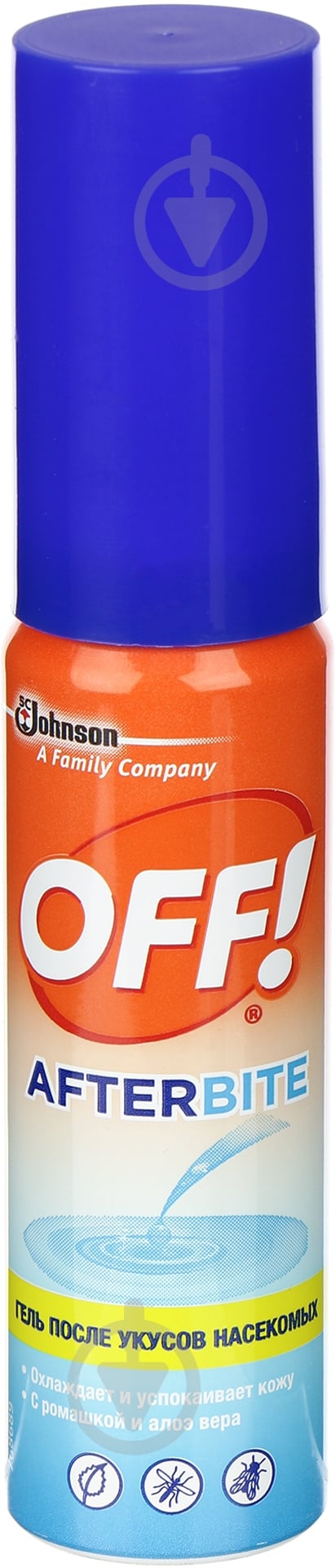 Гель после укусов насекомых OFF! After Bite 8 мл - фото 1 Гель после укусов насекомых OFF! After Bite 8 мл - фото 1