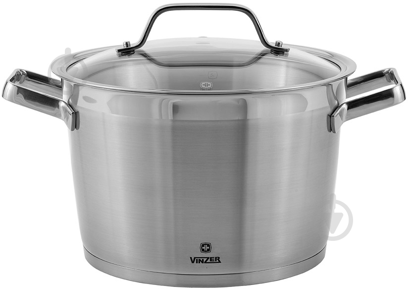 Кастрюля с крышкой Vinzer 2.1 л Practic Series 89177 - фото 1