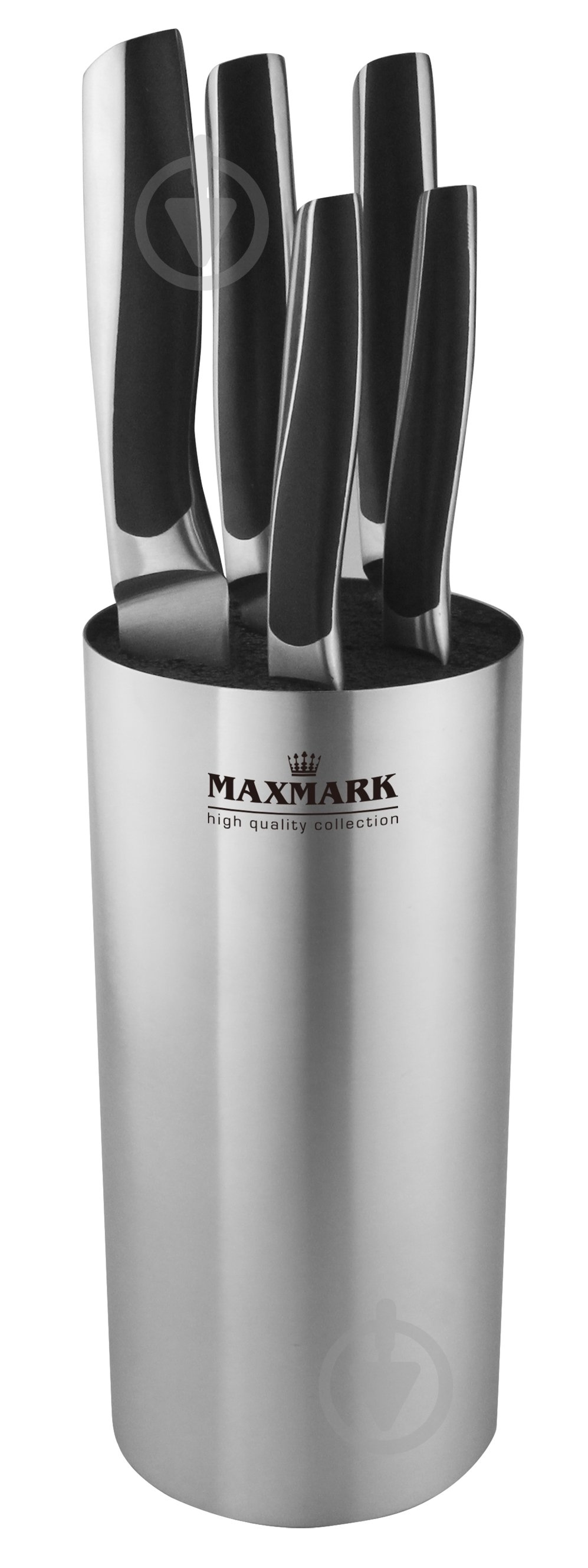 Набор ножей на подставке Maxmark 6 предметов MK-K07 - фото 1