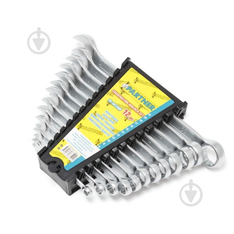 Набор ключей комбинированных Partner PA-3012MP - фото 1 Набор ключей комбинированных Partner PA-3012MP - фото 1