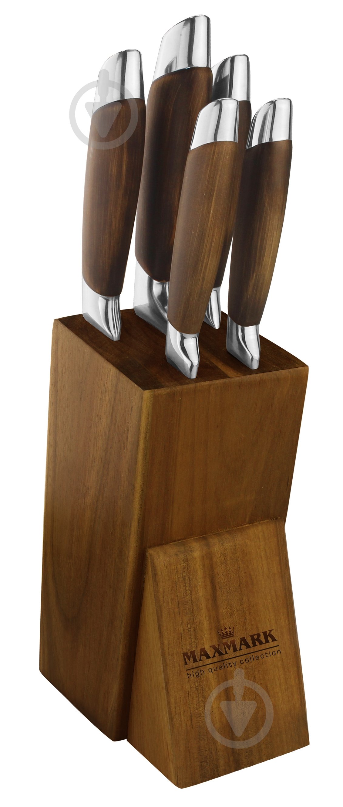 Набор ножей на подставке Maxmark 6 предметов MK-K09 - фото 1