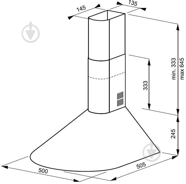 Вытяжка Hansa OKC 5662 W - фото 4