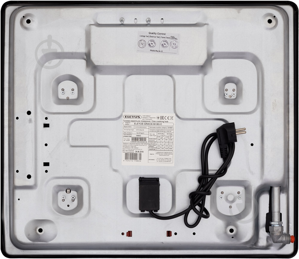 Варочная поверхность газовая Eleyus Gracia 60 BG E - фото 4 Варочная поверхность газовая Eleyus Gracia 60 BG E - фото 4