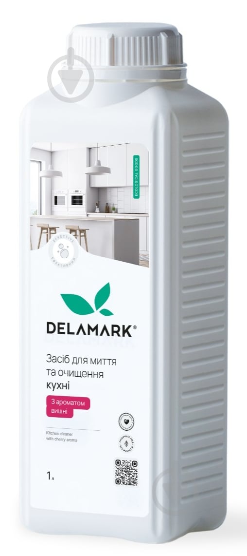Моющее средство DeLaMark универсальное с ароматом вишни 1 л - фото 1
