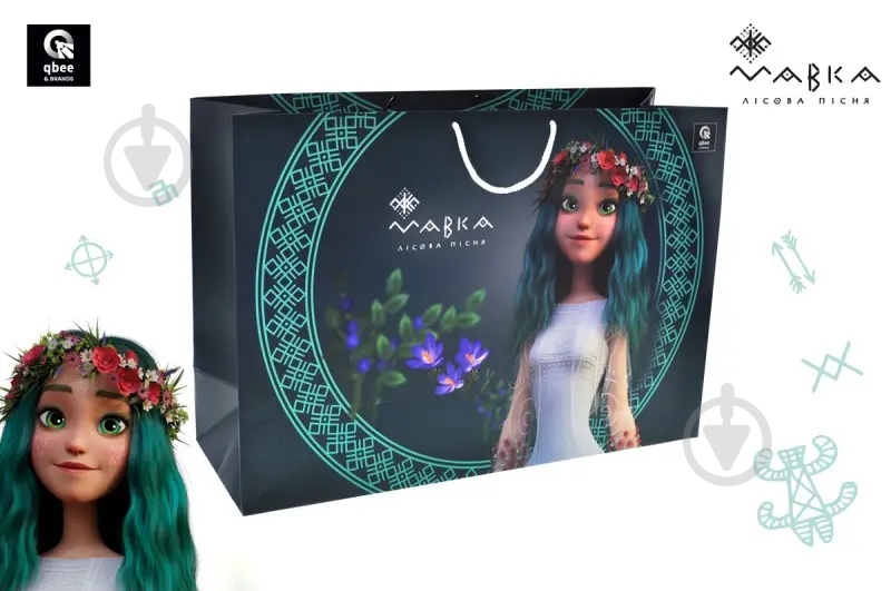 Пакет бумажный Мавка XL qbee - фото 1