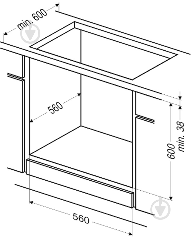 Духовой шкаф Hansa BOEI 64030030 - фото 4