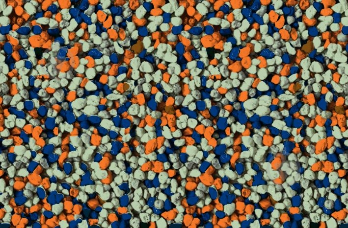 Мозаичная штукатурка Siltek Decor Silicon Mosaic 4159 25 кг - фото 1