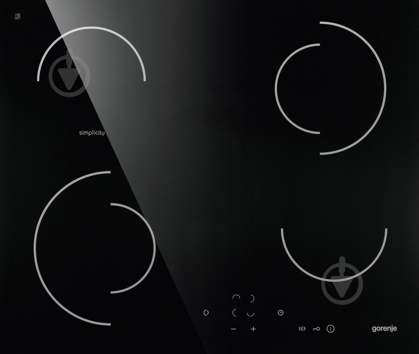 Варочная поверхность электрическая Gorenje ECT 6 SY2B - фото 1 Варочная поверхность электрическая Gorenje ECT 6 SY2B - фото 1