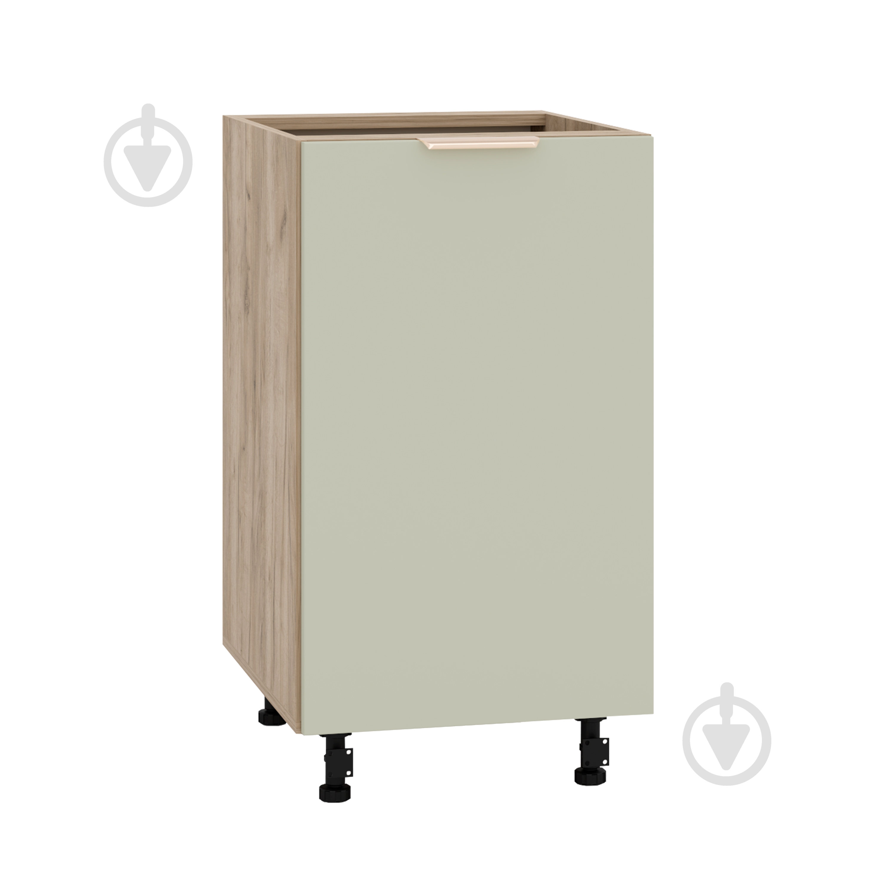 Тумба нижня 45/82 MC Natura Бакота лате/дуб крафт сірий LuxeForm - фото 1