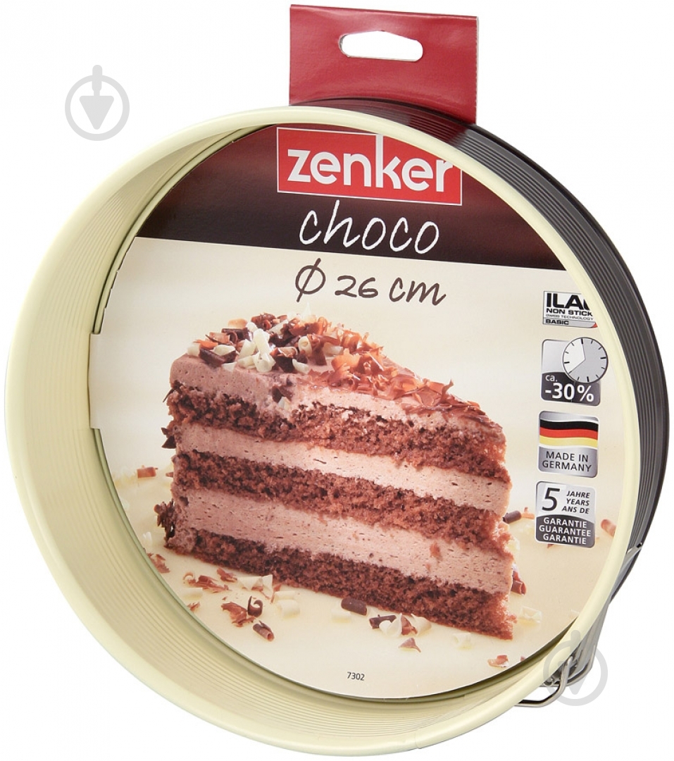 Форма для торта Zenker Choco-Vanilla 26 см 7302 - фото 4