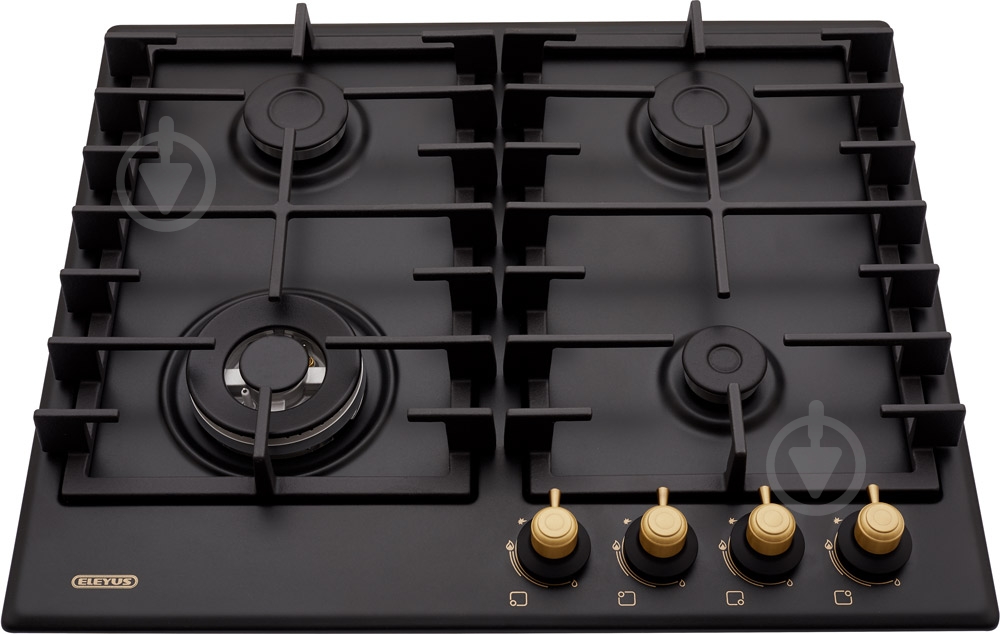 Варочная поверхность газовая Eleyus Sonata 60 BL+RB CTF - фото 2 Варочная поверхность газовая Eleyus Sonata 60 BL+RB CTF - фото 2