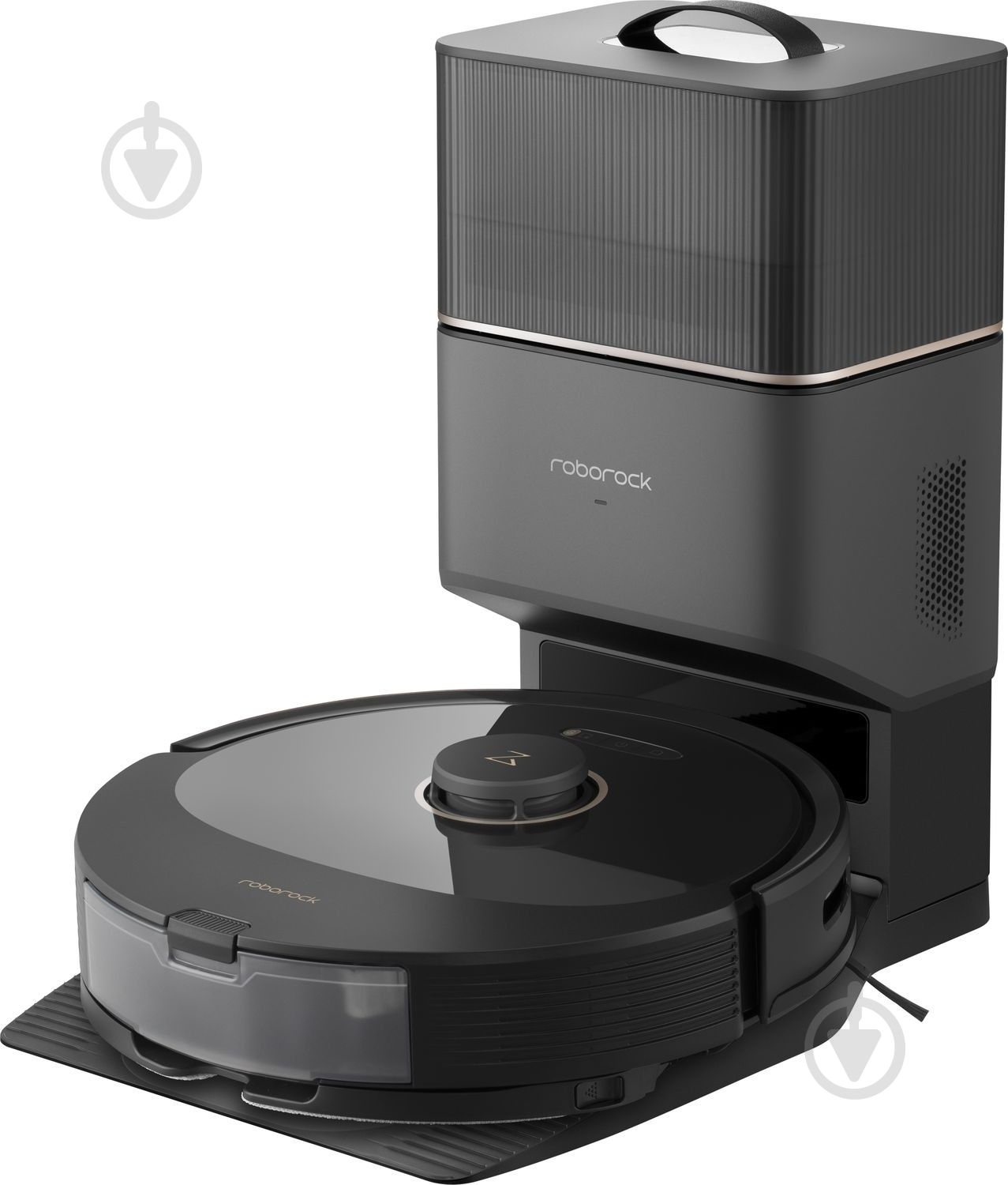 Робот-пилосос Roborock Q8 Max+ (1005246) black - фото 1