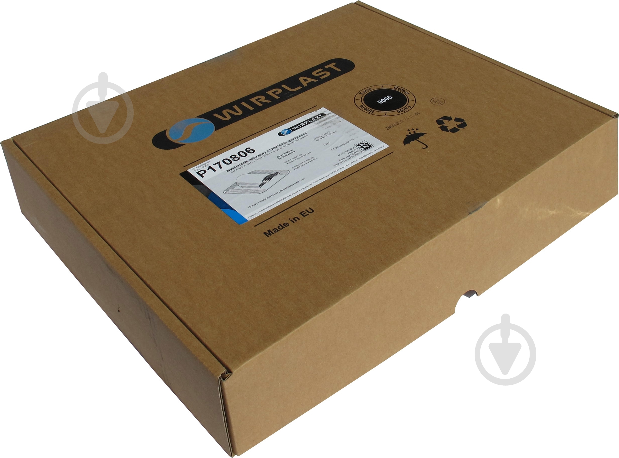 Вентиль кровельный WIRPLAST Simple чёрный - фото 2