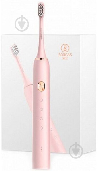 Зубна щітка Soocas X3U Pink (944127) - фото 3 Зубна щітка Soocas X3U Pink (944127) - фото 3