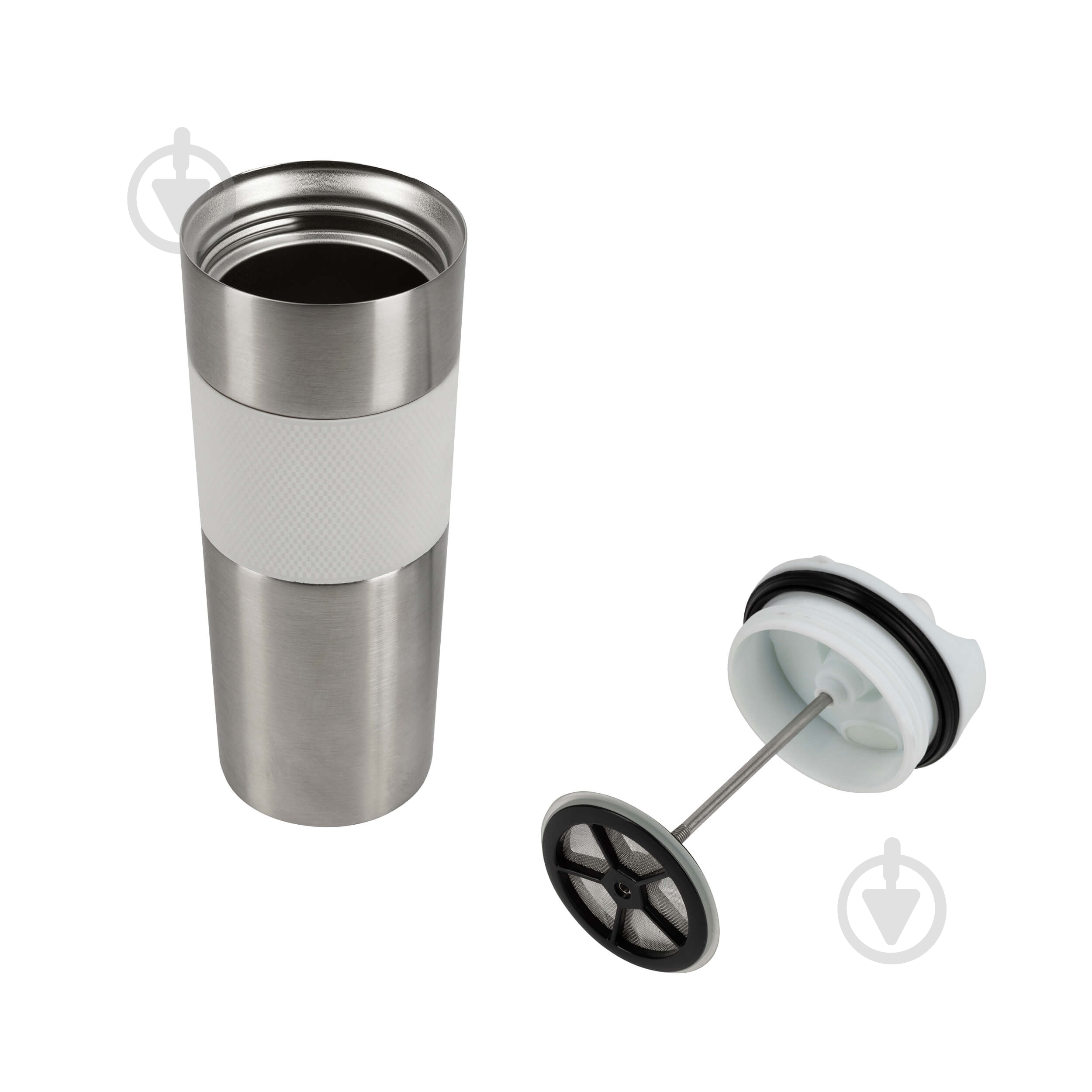 Термочашка Bergner Coffee & tea lovers 460 мл BG-37789-WH - фото 3