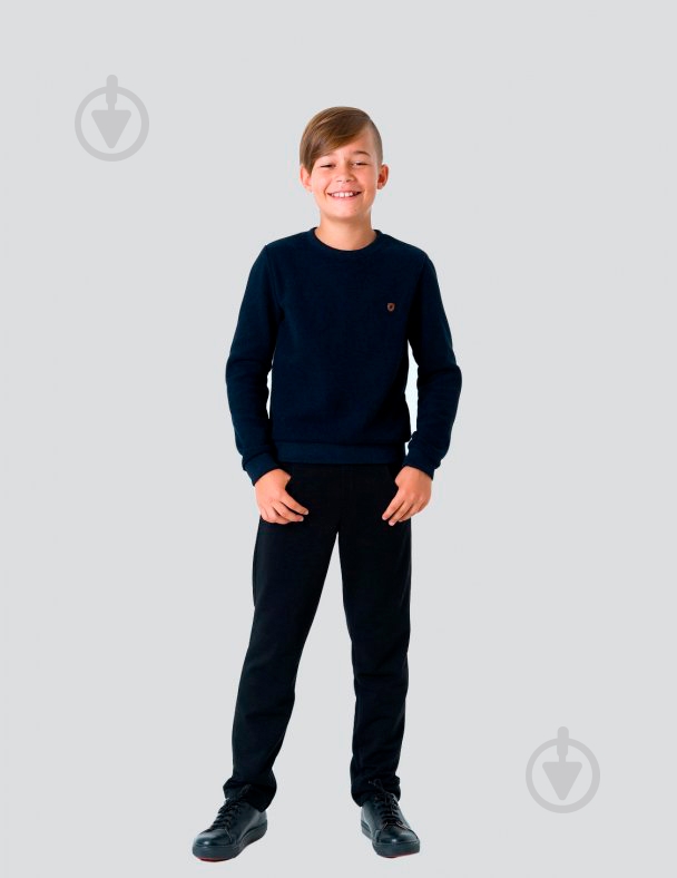 Джемпер для мальчика Smil 116455 р.134 темно-синий - фото 1 Джемпер для мальчика Smil 116455 р.134 темно-синий - фото 1