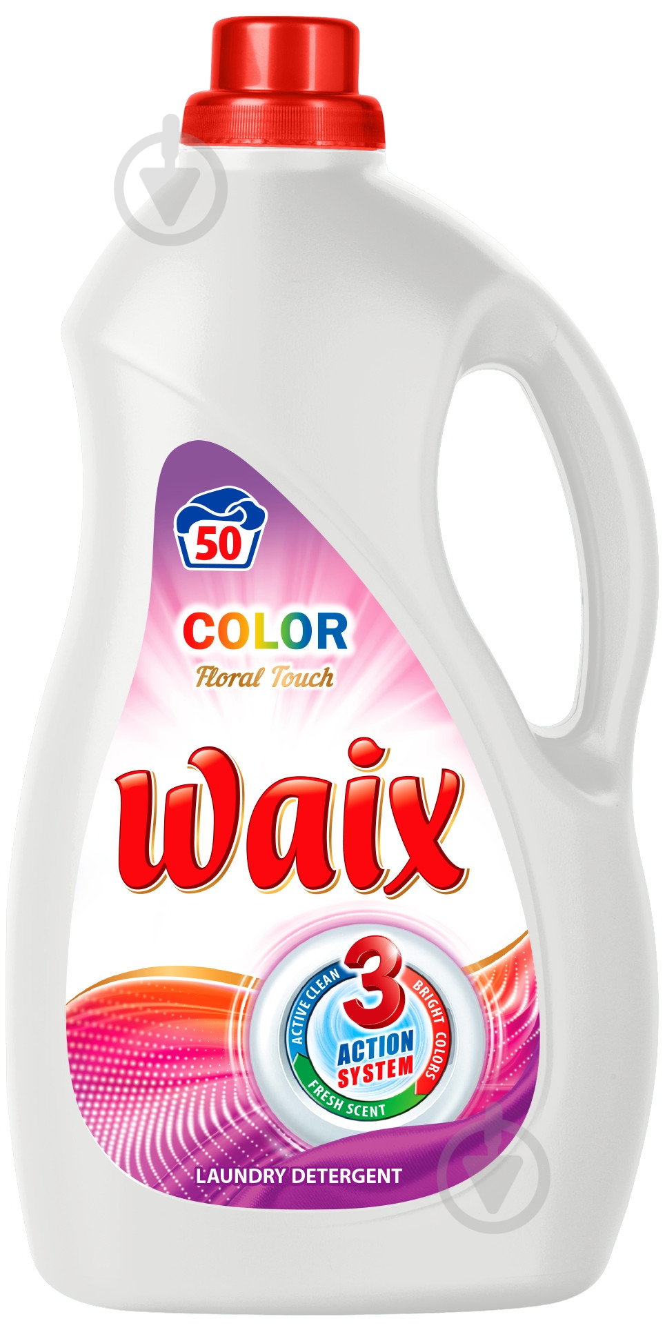 Гель для машинной и ручной стирки WAIX Colors Floral Touch 3 л - фото 1