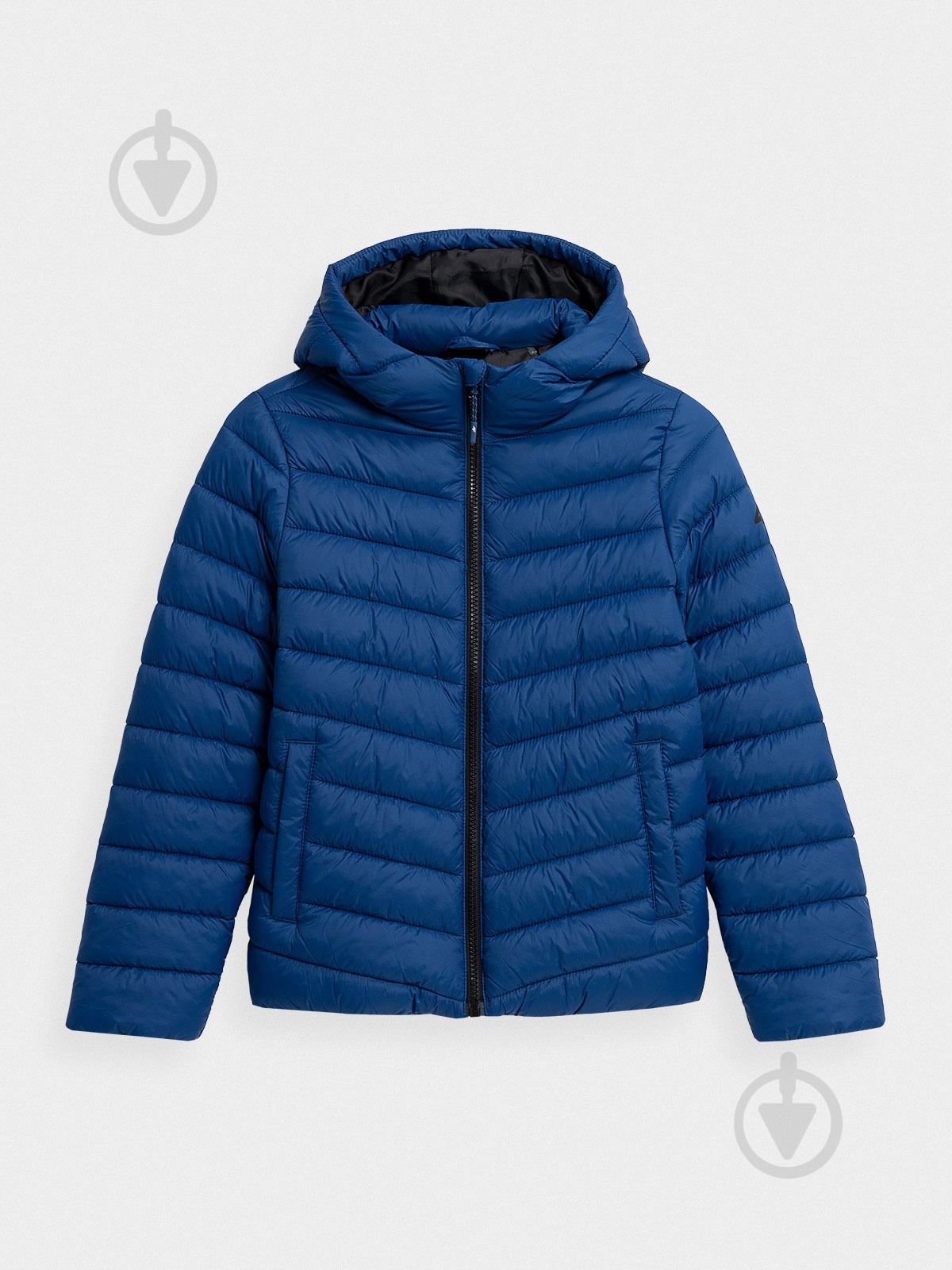Куртка демисезонная 4F DOWN JACKET M113 4FJAW22TDJAM113-33S синяя - фото 1 Куртка демисезонная 4F DOWN JACKET M113 4FJAW22TDJAM113-33S синяя - фото 1