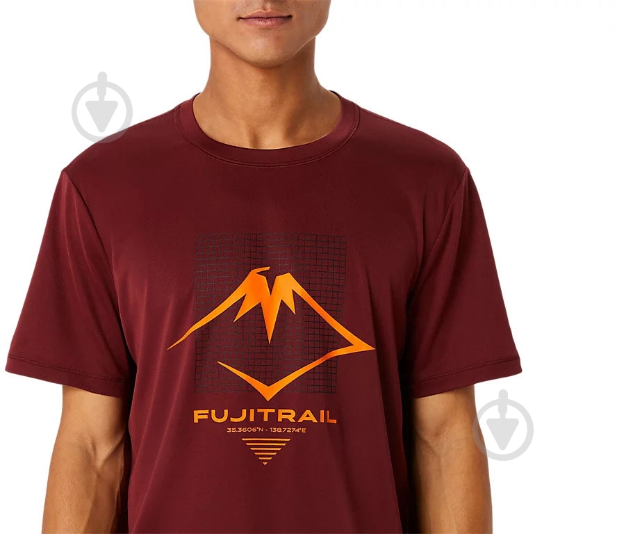 Футболка Asics FUJITRAIL LOGO SS TOP 2011C381-600 р.2XL красный - фото 3