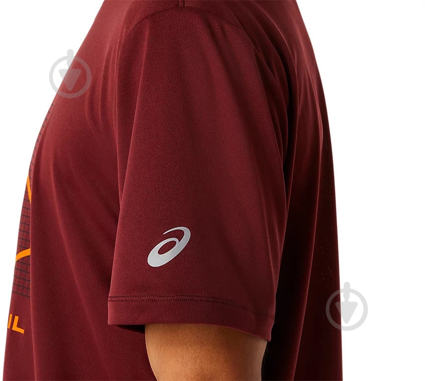 Футболка Asics FUJITRAIL LOGO SS TOP 2011C381-600 р.2XL красный - фото 4